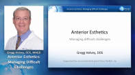 Avoiding Anterior Esthetic Failures Webinar Thumbnail