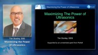 Maximizing the Power of Ultrasonics Webinar Thumbnail