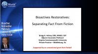 Bioactive Restorative Materials: Separating Fact From Fiction Webinar Thumbnail